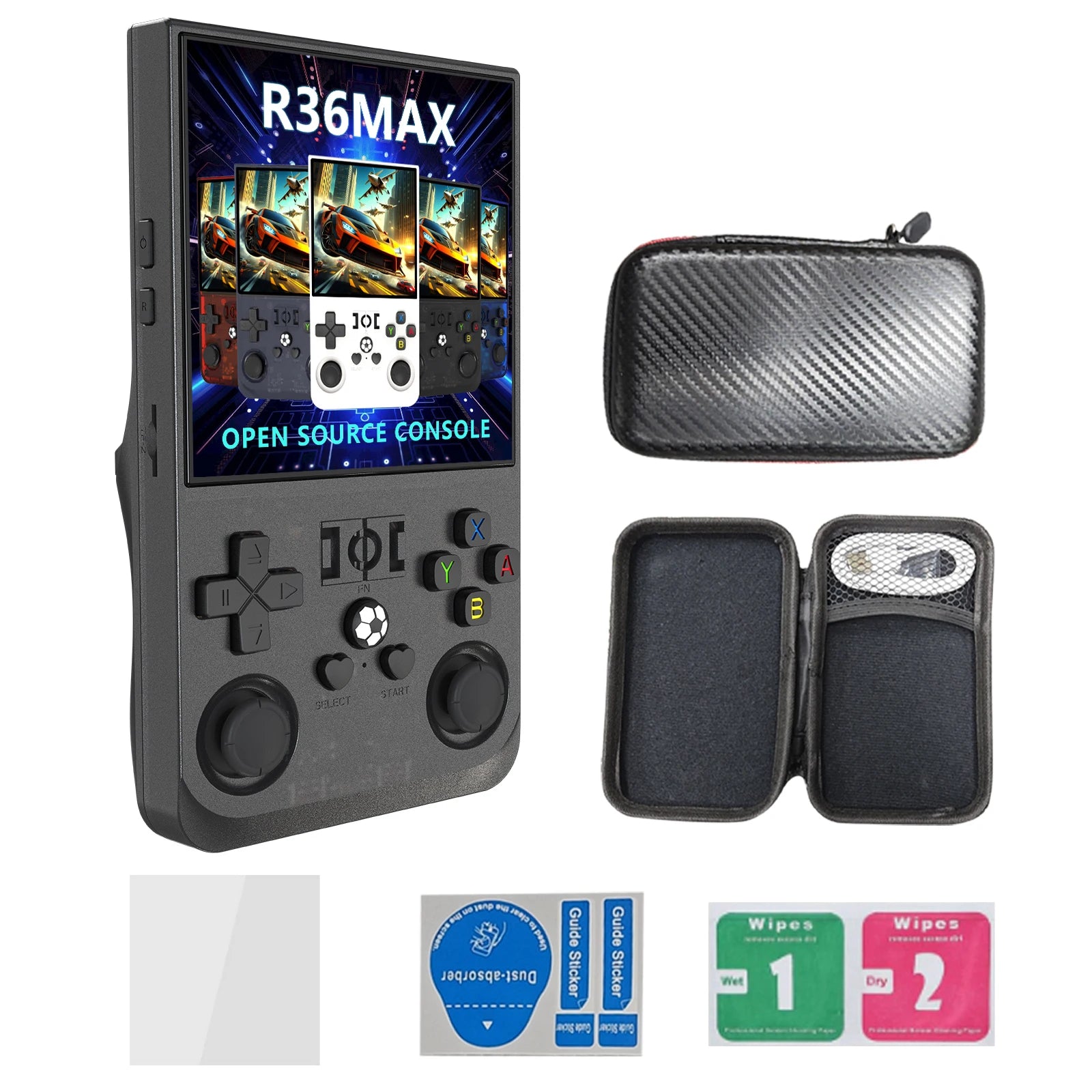 R36MAX Retro Handheld Console — 22,000+ Classic Games