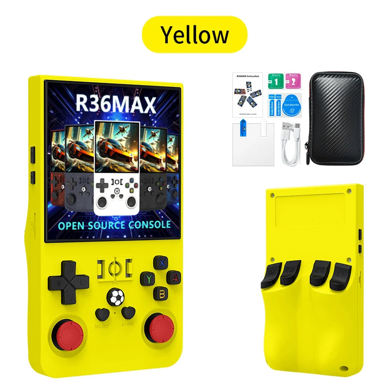 R36MAX Retro Handheld Console — 22,000+ Classic Games
