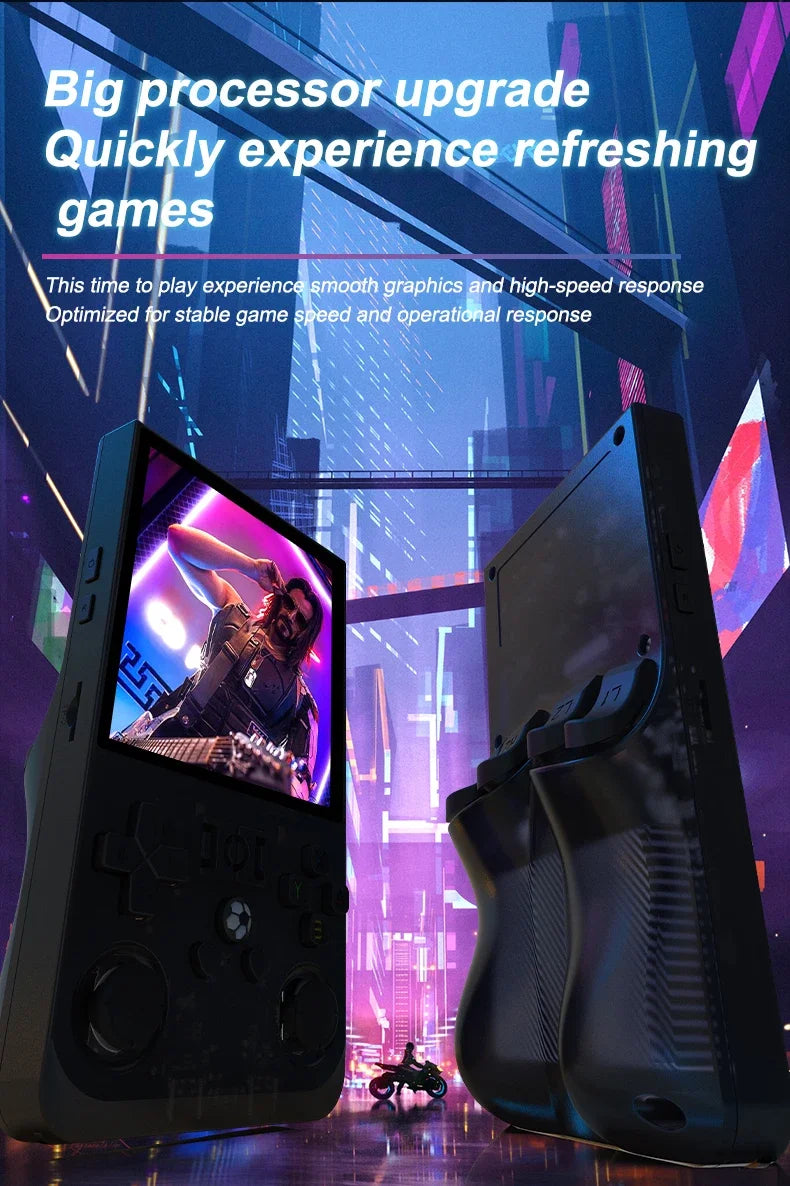 R36MAX Retro Handheld Console — 22,000+ Classic Games