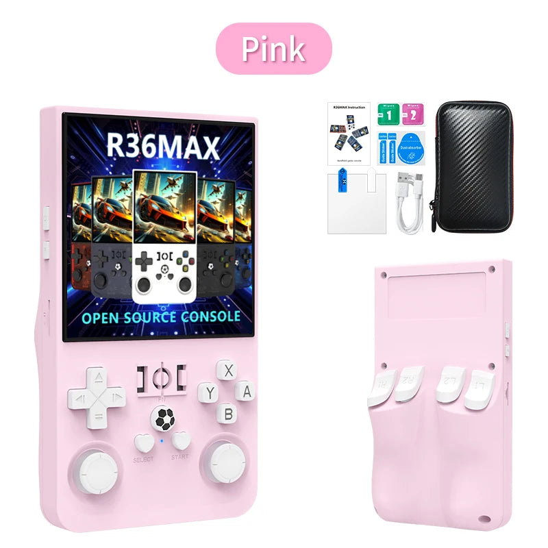 R36MAX Retro Handheld Console — 22,000+ Classic Games