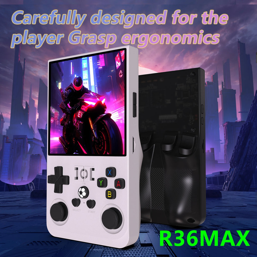 R36MAX Retro Handheld Console — 22,000+ Classic Games
