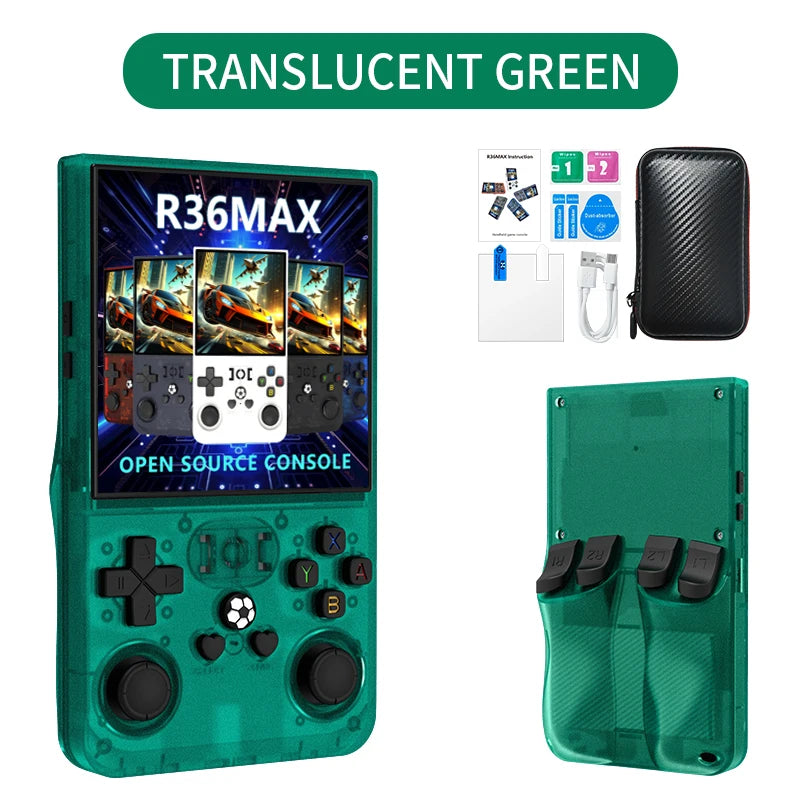 R36MAX Retro Handheld Console — 22,000+ Classic Games
