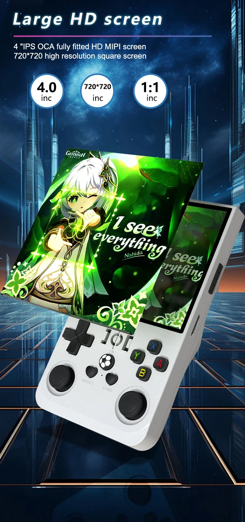 R36MAX Retro Handheld Console — 22,000+ Classic Games