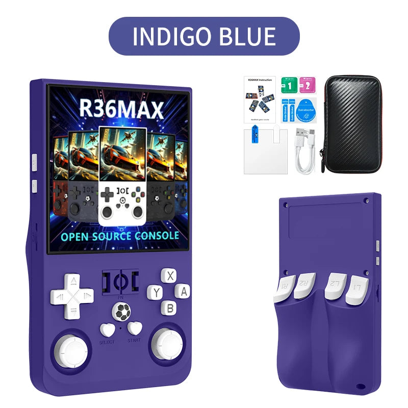 R36MAX Retro Handheld Console — 22,000+ Classic Games
